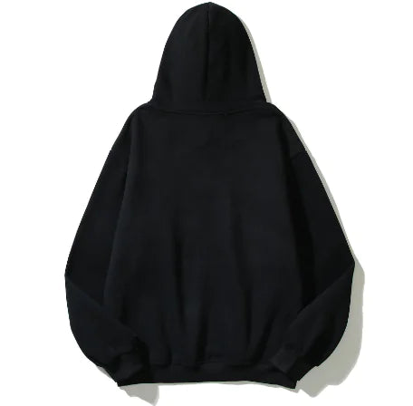 Women's Retro Hooded Fleece Embroidered Sweatshirt