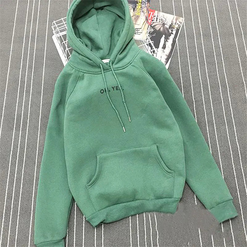Women's Oversized Fleece Hooded Sweatshirt Top