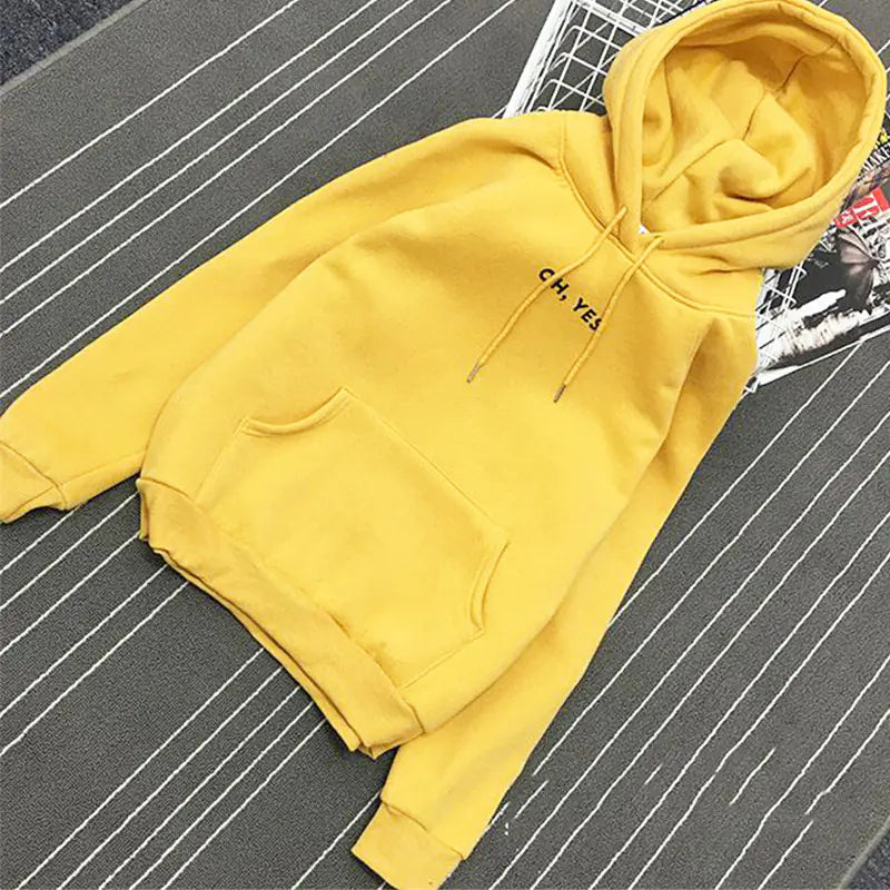 Women's Oversized Fleece Hooded Sweatshirt Top