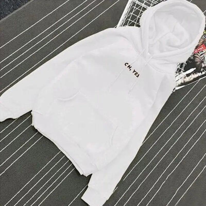 Women's Oversized Fleece Hooded Sweatshirt Top