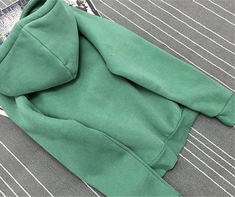 Women's Oversized Fleece Hooded Sweatshirt Top