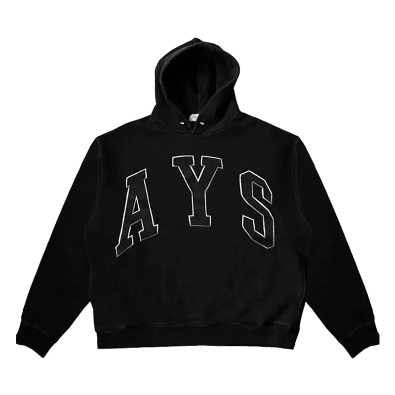 Women's Retro Hooded Fleece Embroidered Sweatshirt